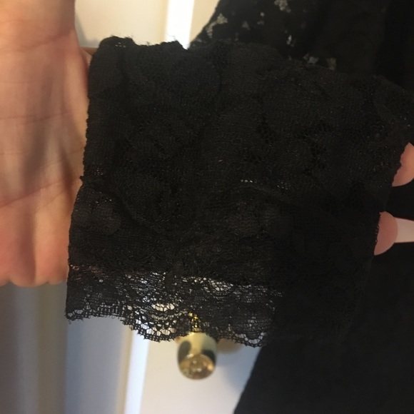 Backless little black lace dress. - Picture 2 of 4